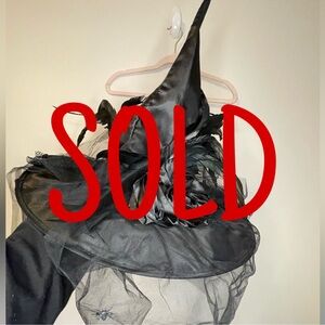 Halloween deluxe witches hat